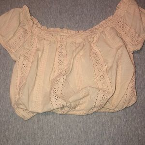 Off the shoulder top
